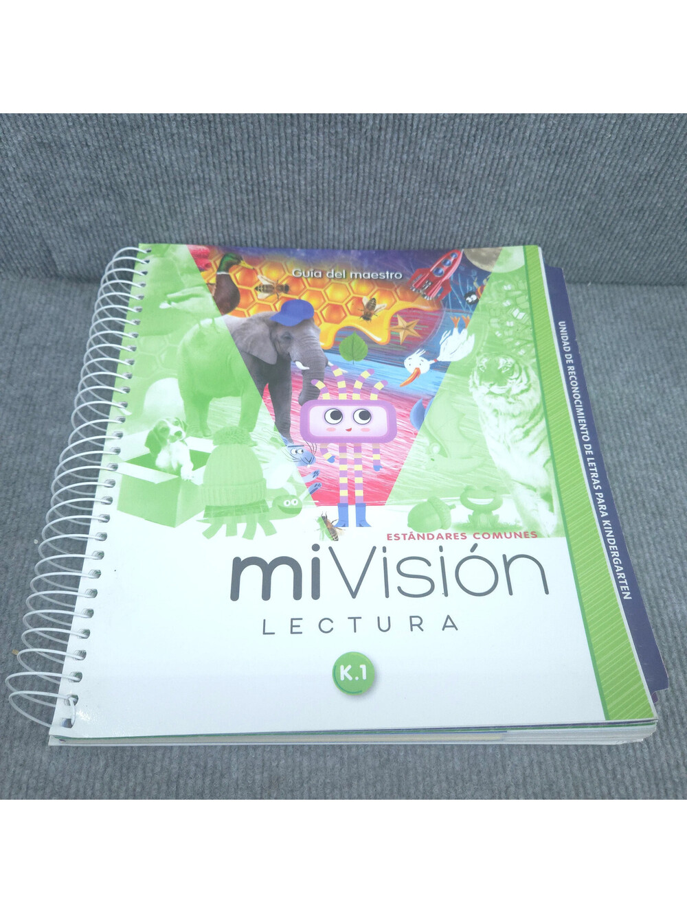 miVisión Lectura Unidad 1 Spiral Bound